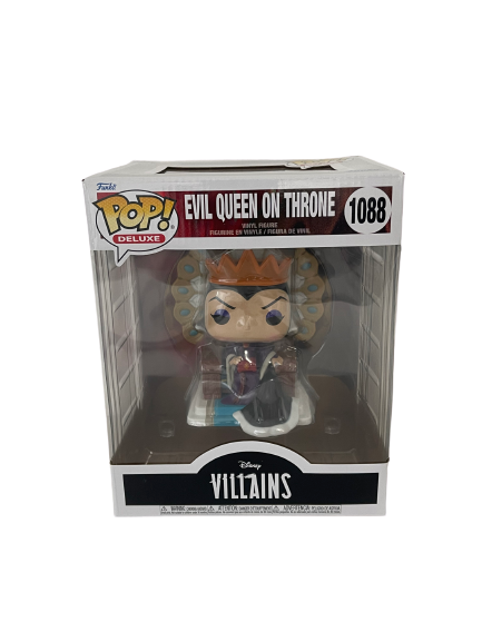 Funko pop [Disney Vilains] Evil Queen on Throne deluxe - #1088