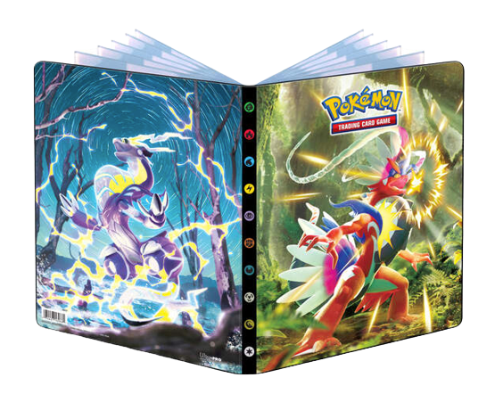 Ultra Pro Pokémon 9-Pocket Sammelalbum / Karmesin & Purpur