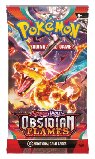 Booster Pack - Obsidian Flames - Englische Edition