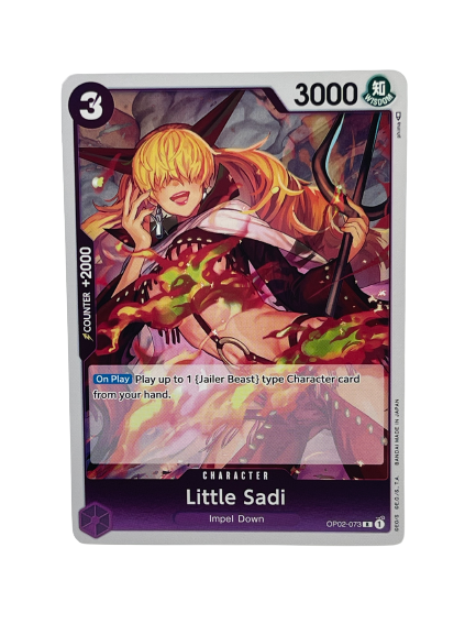 OP02-073 Little Sadi / Rare - EN boosterfrisch