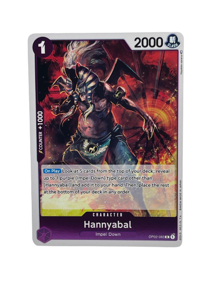 OP02-083 Hannyabal / Rare - EN boosterfrisch