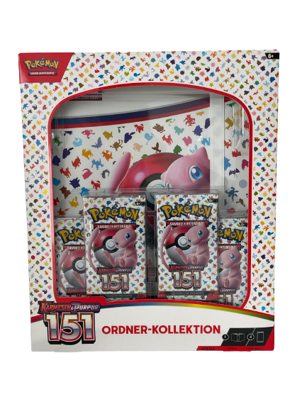 Pokémon 151 Ordner Kollektion - Deutsche Edition