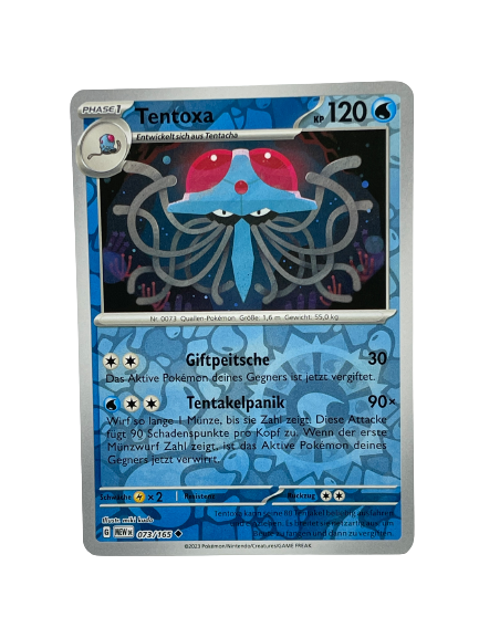 073/165 Tentoxa / Reverse Holo - DE boosterfrisch