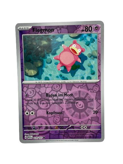 079/165 Flegmon / Reverse Holo - DE boosterfrisch