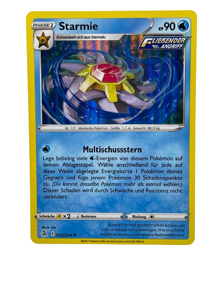 053/264 Starmie / Rare Holo - DE boosterfrisch