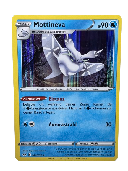 064/202 Mottineva / Rare Holo - DE boosterfrisch