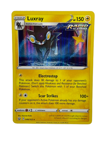 048/163 Luxray / Rare Holo - EN boosterfrisch