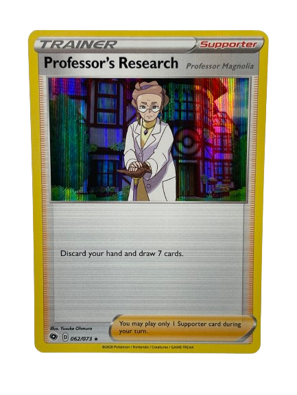 062/073 Professor's Research / Rare Holo - EN boosterfrisch