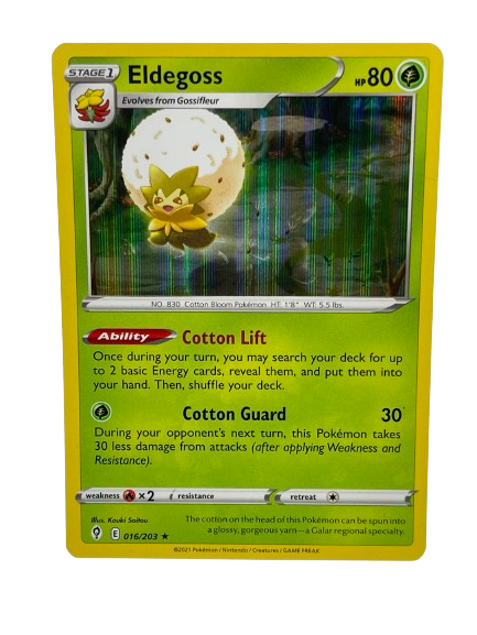 016/203 Eldegoss / Rare Holo - EN boosterfrisch