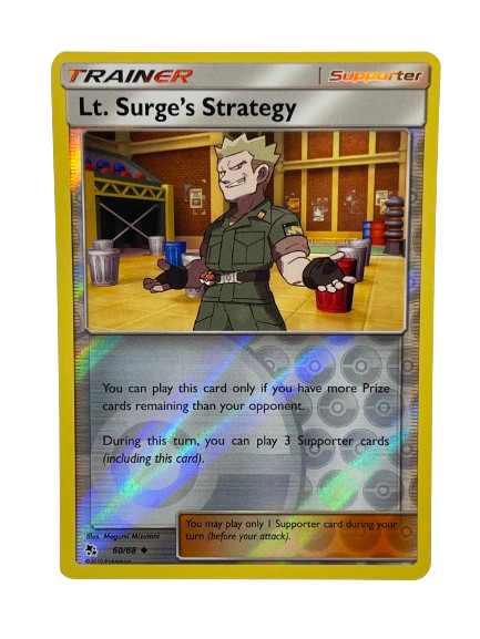 60/68 Lt. Surge's Strategy / Reverse Holo - EN boosterfrisch