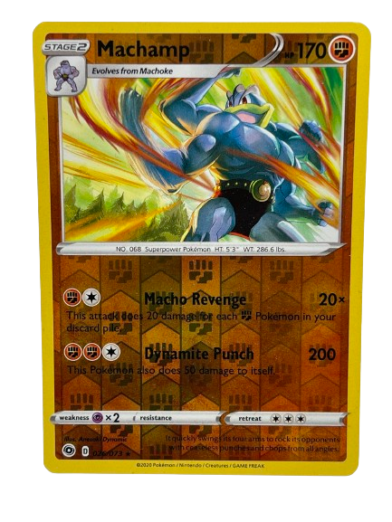 026/073 Machamp / Reverse Holo - EN boosterfrisch