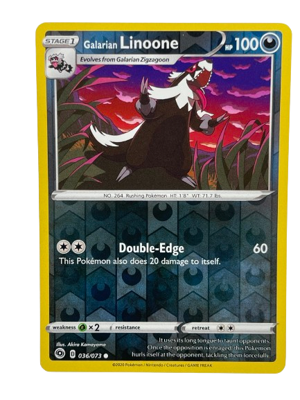 036/073 Galarian Linoone / Reverse Holo - EN boosterfrisch