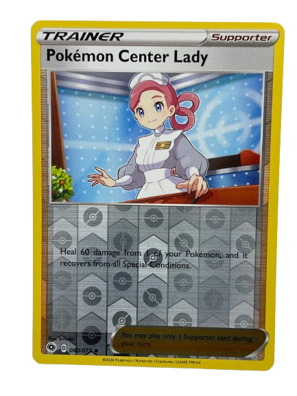 060/073 Pokémon Center Lady / Reverse Holo - EN boosterfrisch