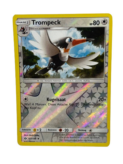 107/149 Trompeck / Reverse Holo - DE boosterfrisch