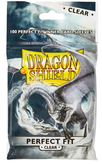 Dragon Shield Perfect Fit Sleeves - Clear Toploading - Standard Size - 100 Stück