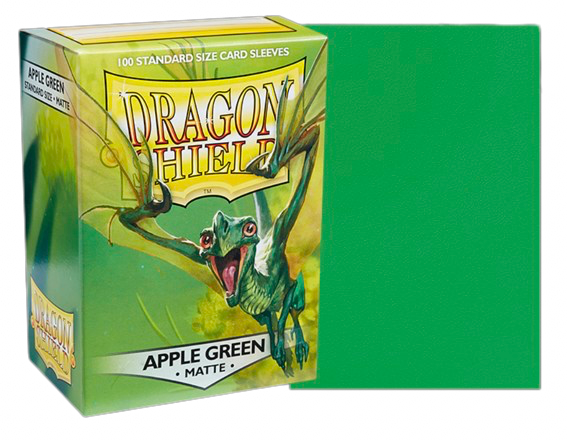 Dragon Shield Matte Sleeves - Apple Green - Standard Size - 100 Stück