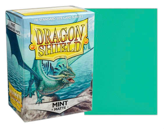 Dragon Shield Matte Sleeves - Mint - Standard Size - 100 Stück
