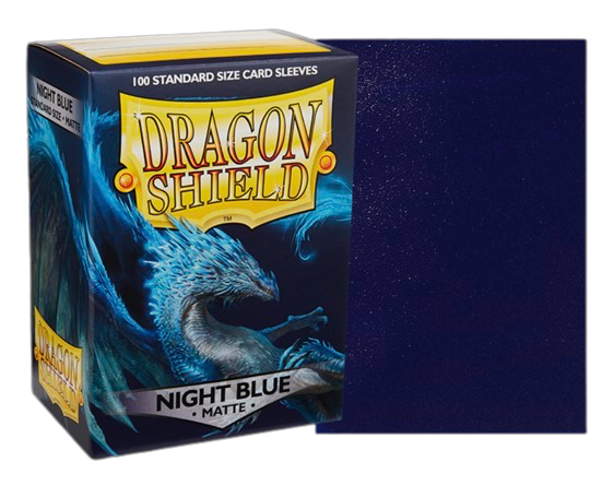 Dragon Shield Matte Sleeves - Night Blue - Standard Size - 100 Stück