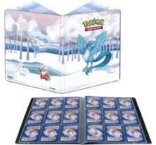 Lade das Bild in den Galerie-Viewer, Ultra Pro Pokémon 9-Pocket Sammelalbum / Gallery Series Frosted Forest - Arktos, Alolan Vulpix, Vanilluxe, Botogel &amp; Snom
