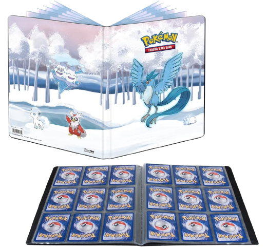 Ultra Pro Pokémon 9-Pocket Sammelalbum / Gallery Series Frosted Forest - Arktos, Alolan Vulpix, Vanilluxe, Botogel & Snom
