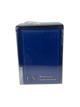 Lade das Bild in den Galerie-Viewer, BCW Deck Case LX Premium Leatherette 80+ Blau
