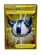 Lade das Bild in den Galerie-Viewer, 228/198 Robuster Helm / Gold Secret Rare - DE boosterfrisch
