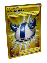 Lade das Bild in den Galerie-Viewer, 228/198 Robuster Helm / Gold Secret Rare - DE boosterfrisch
