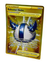 Lade das Bild in den Galerie-Viewer, 228/198 Robuster Helm / Gold Secret Rare - DE boosterfrisch
