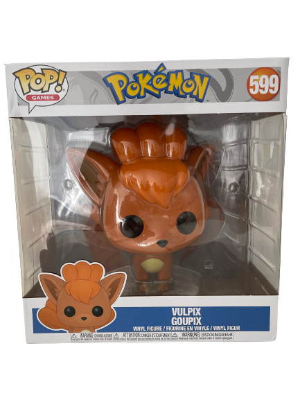 Pokémon - Vulpix - Jumbo Funko POP! Games #599