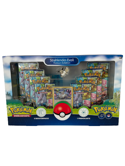 Pokémon GO Premium Kollektion - Strahlendes Evoli - Deutsche Edition