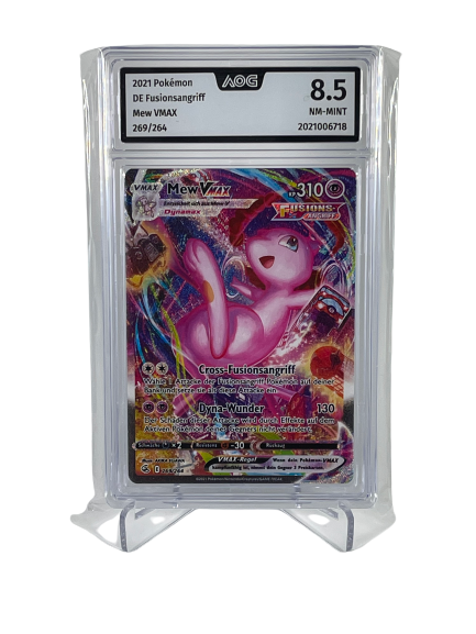 269/264 Mew VMAX / Alternate Art Ultra Rare - AOG 8.5 DE