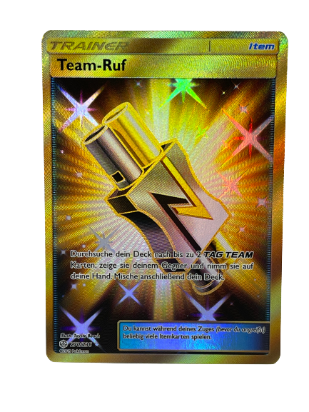 270/236 Team-Ruf / Gold Secret Rare - DE boosterfrisch