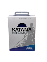 Lade das Bild in den Galerie-Viewer, Ultimate Guard Katana Card Sleeves - Blau - Standard Size
