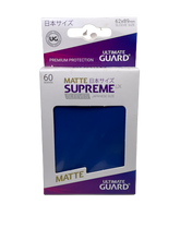 Lade das Bild in den Galerie-Viewer, Ultimate Guard Matte Supreme UX Card Sleeves - Blau - Japan Size
