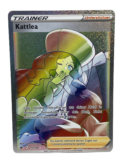 213/198 Kattlea / Rainbow Rare - DE boosterfrisch