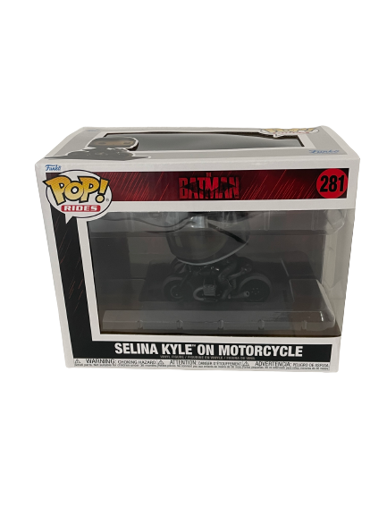 DC The Batman - Selina Kyle on Motorcycle - Funko POP! Rides #281