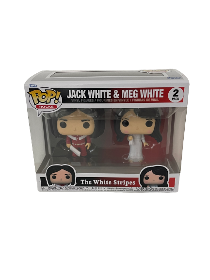 The White Stripes - Jack White & Meg White - Funko POP! Rocks 2 Pack Figuren
