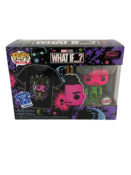 What If...? - Killmonger mit T-Shirt Gr. M - Funko POP! Tees #989 Special Edition