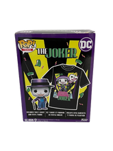 Lade das Bild in den Galerie-Viewer, DC The Joker - Joker mit T-Shirt Gr. L - Funko POP! Tees

