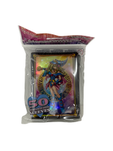 Lade das Bild in den Galerie-Viewer, Yu-Gi-Oh! Card Sleeves - Japan Size - 50 Stück / Dunkles Magier Mädchen
